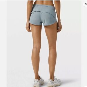 Lululemon Blue Cast Speed Up Shorts